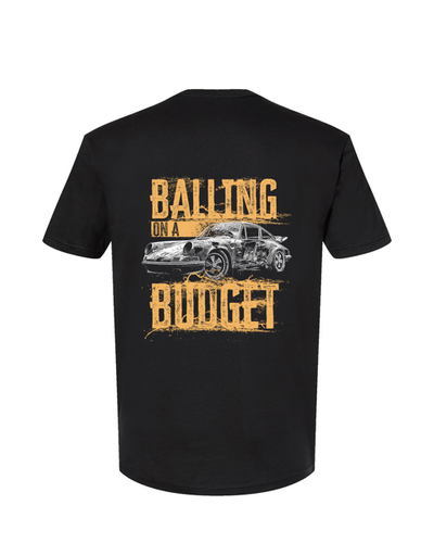 Balling on a budget t-shirt